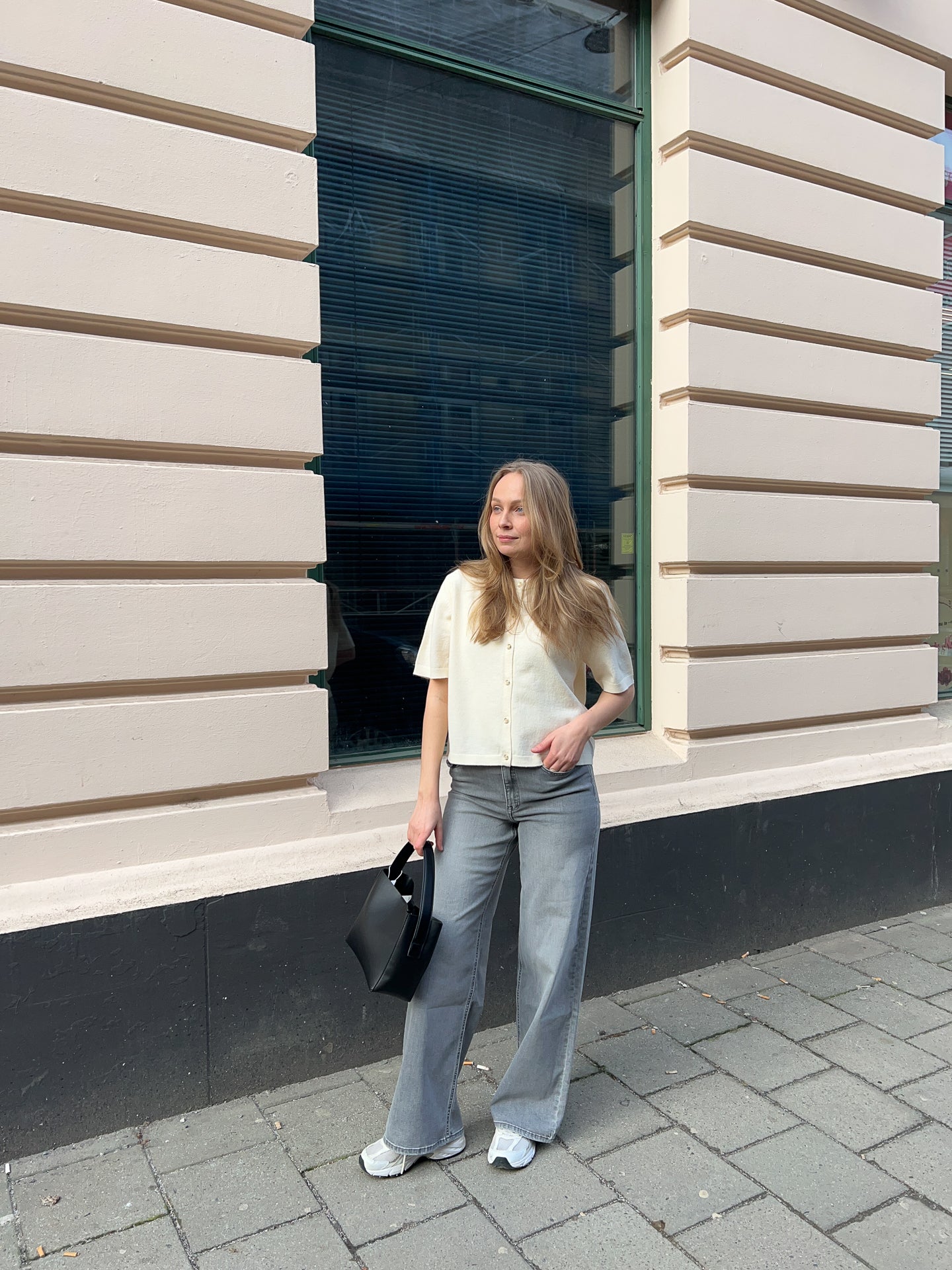 PGROSA S/S Cardigan - Hvit